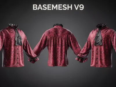 10 Heroic And Historic Shirts And Tunics 3D model