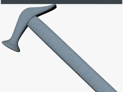 Hammer Low SM Low-poly 3D model