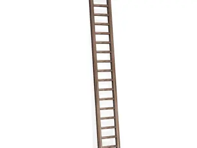 Wooden Ladder 3D model purchase