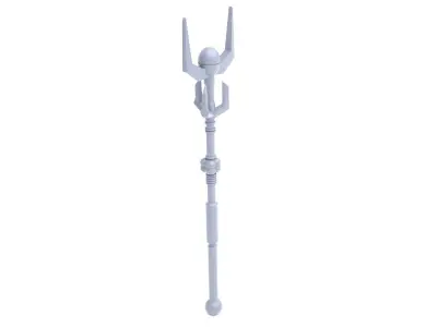 Vintage Vibro Spear 1-12 Scale Blackseries 3D print model