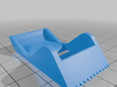 Masking Tape Dispensing Tear Aid 3D print model