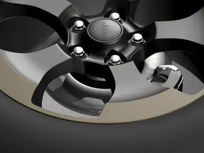Jeep Wrangler Dragon Edition 2014 wheel 3D model