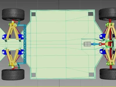 Toy Car for Projects 3dPrinter 3D print model