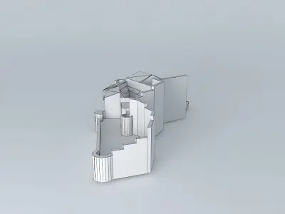 Diamond House Free 3D model