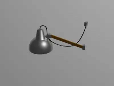 Industrial lamp Free 3D model buy