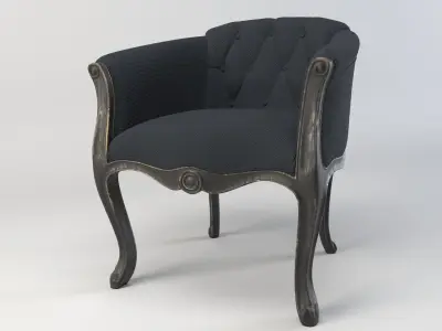  Antique Chairs 3D model