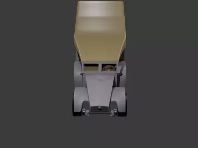 Protze KFZ 69 3d model 3D model