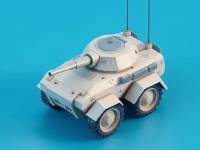 Light APC Tank 3D model