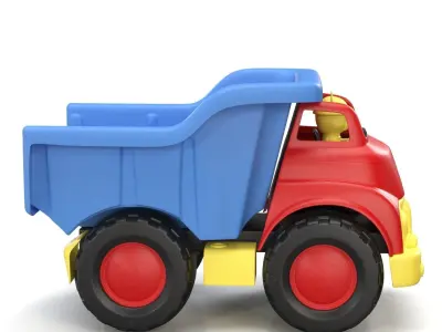 Green Toys Disney Baby Exclusive Mickey Mouse Dump Truck PBR 3D model