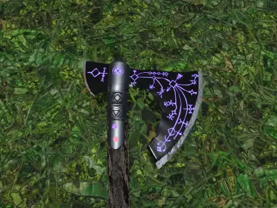 axe leviathan generic Low-poly 3D model