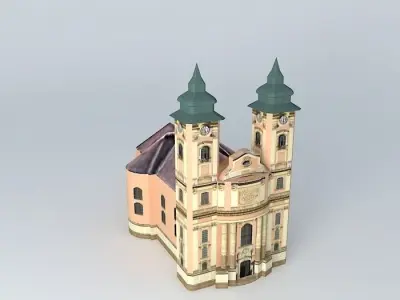 Minorite Church Eger Hungary 3D model