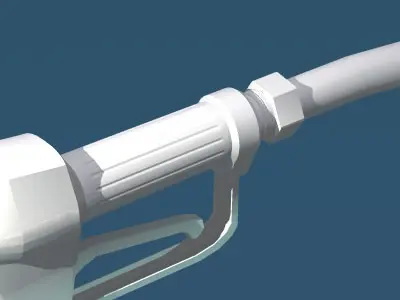 Gas nozzle 3D model