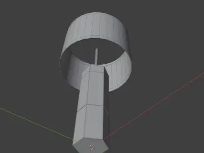 RV Astley Faye Table Lamp 3D model