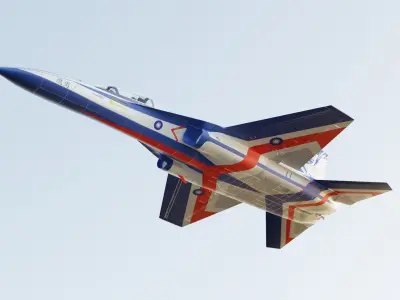 T-5 Brave Eagle Taiwan 3D model