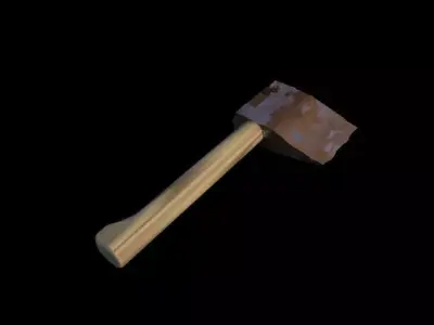 Used Axe Free 3D model