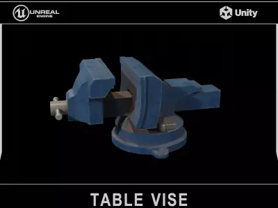 Table Vise Low-poly 3D model purchase