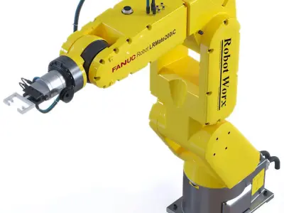 Fanuc Robotic Arm Manipulator 3D model