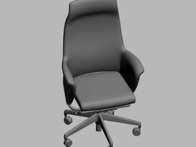 office chair 04 3D model