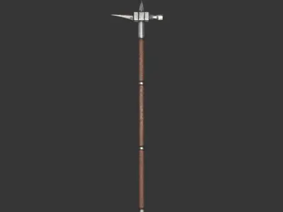 Medieval Collection Weapons Warhammers 3D Model Pack purchase