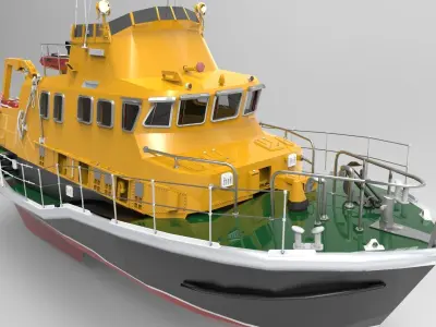 Rescue Ship 3D model
