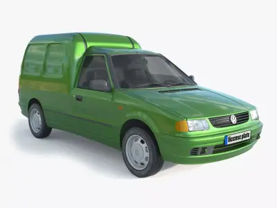Volkswagen Caddy van MK2 3D model