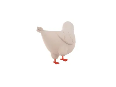 Character279 Dove 3D model