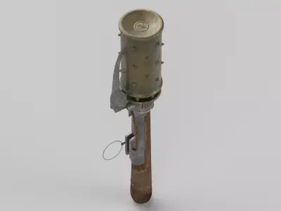 hand grenade 3D model 7