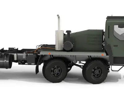 KRAZ -7634  3D model