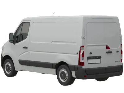 Renault Master 2015 PanelVan L1H1 3D model