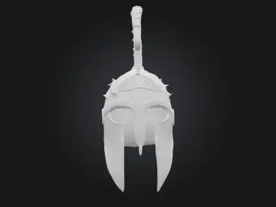 Equestrian Helm  Noble Riders Headgear 3D model