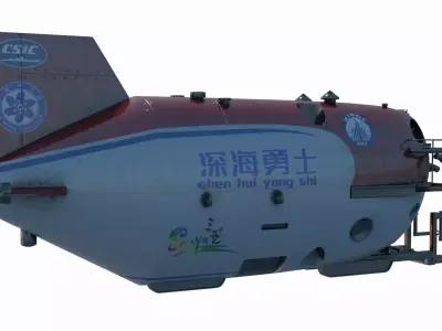 Submersible Deep Sea Warrior 3D model