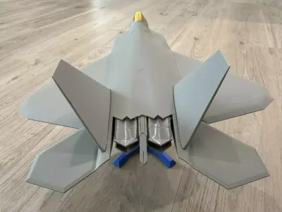 F 22 Raptor in two scales 3D print model purchase