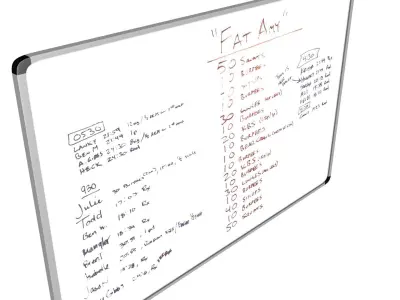 Training Blackboard 3D model