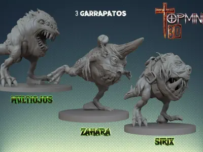 GARRAPATOS 3D print model