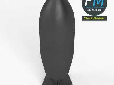 Kinetic projectile 3D model