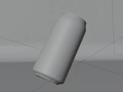 Realistic Soda Can 3D Model Blender 3D model