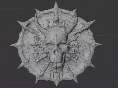 8 Gothic Horror and Dark Fantasy High Quality Game Assets 3D Model Pack