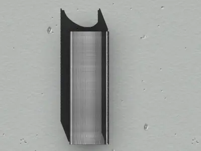 V300 Concrete Drain Channel 1000mm Linear Drain 3D model