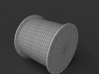 wire spool 3D model