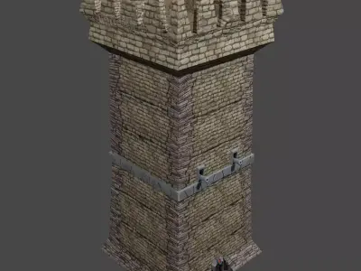 Old Tower 3D model purchase