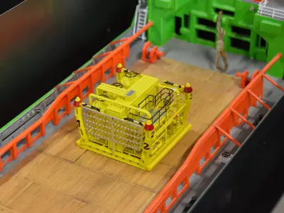 underwater compressor 3D print model