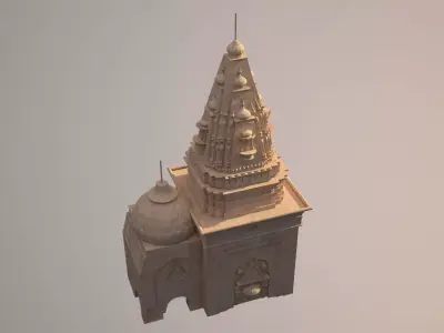 Shiva Temple 3D model