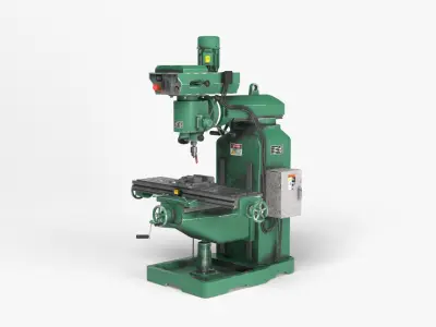 Vertical Milling 3D model