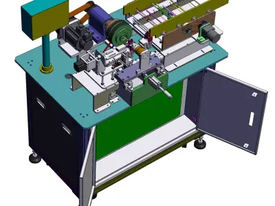 Automatic sprue machine 3D model