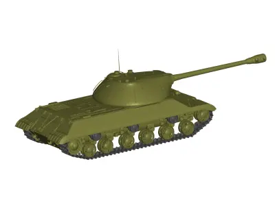 IS-3 tank 3D model