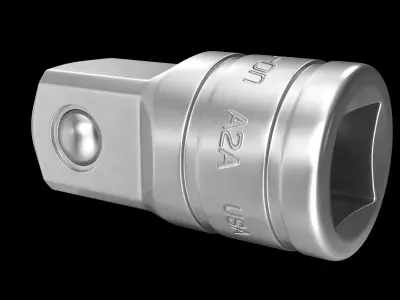 Socket Tool A2A Low-poly 3D model