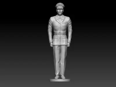 US air force airman 3D print model