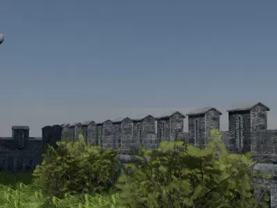 Castle Town 3D model purchase