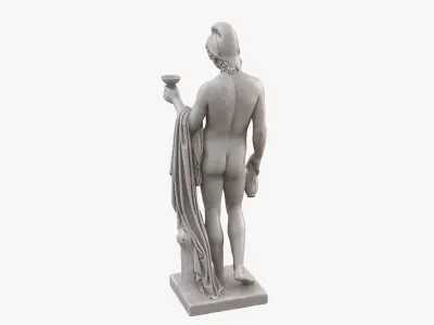 Ganymede Offering the Cup 3D model