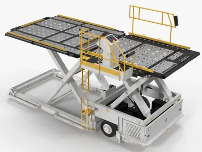 Lower Deck Loader Generic 3D model